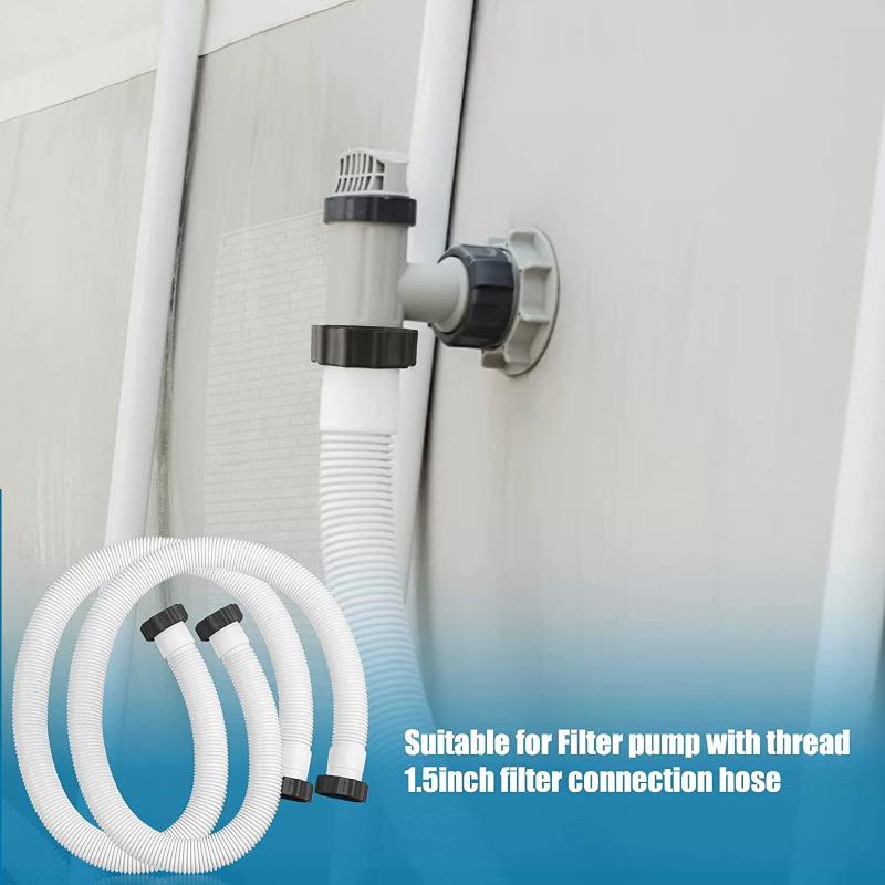 Pool Pump Hose Filter Pump Hose Pool Pump Replacement Hose For 1.5In Diameter Pool Hose For Water Circulation Lawns