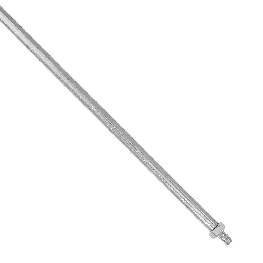 Side-Press Mop Bucket Water Press Rod Replacement 24.5cm Heavy Duty Stainless Steel Wheels Sturdy Pressure Rod Easy Install
