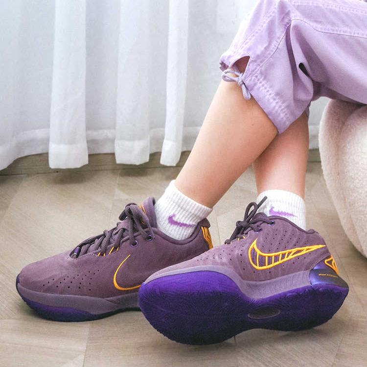 Nike LeBron 21 GS Freshwater Kids Sneakers Purple Violet-Dust Purple-Cosmos FZ7189-500