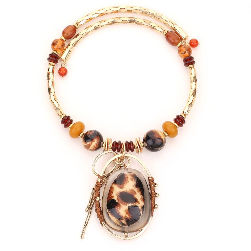 

Fashion Retro Beads Collar Necklace Women Girl Trendy Vintage Wedding Party Jewelry