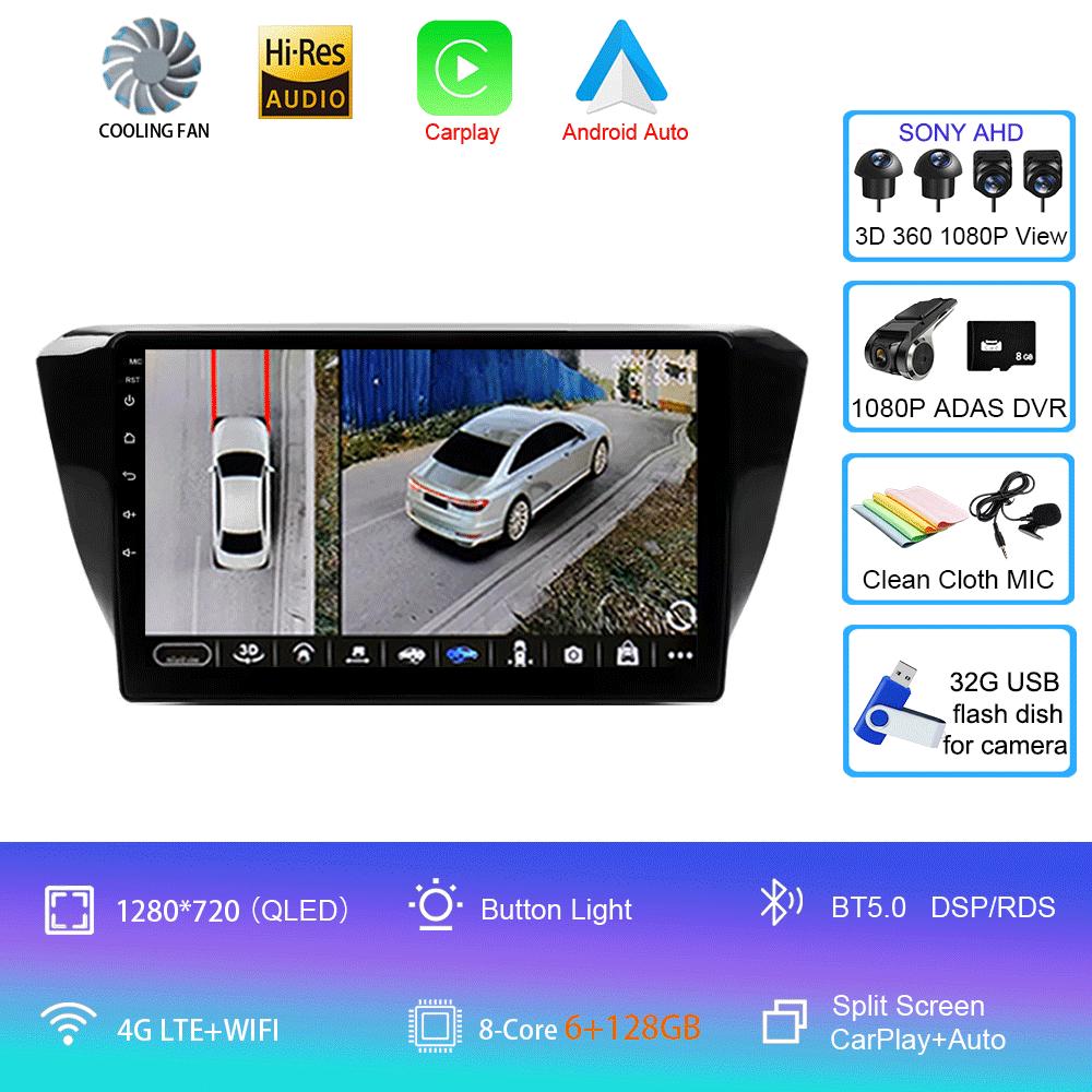 Android 14 Car Radio For Skoda Superb 3 2015 - 2019 Multimedia Video Player Navigation stereo GPS No 2din 2 din dvd