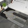 Diatom Mud Bathroom, Bathroom Entrance, Kitchen Floor Mat, Anti Slip, Absorbent, Wear-resistant, Quick Drying Mat