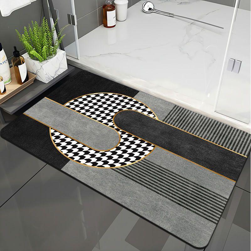 Diatom Mud Bathroom, Bathroom Entrance, Kitchen Floor Mat, Anti Slip, Absorbent, Wear-resistant, Quick Drying Mat