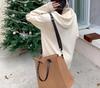 Women's Loose Hooded Knit Dress - Long-Sleeved, Autumn/Winter Style, Ideal as Inner Layer with Coat
