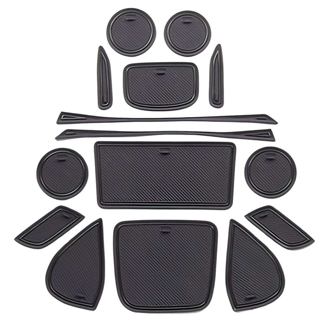 

Я так рад Yaris Cross Коврик в карман двери Резиновый коврик Лоток Коврик на консоль салона Нескользящий (черный) чёрный