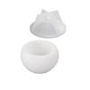 Candle Jar Silicone Mold Gypsum Cement Resin Mould Succulent Flowerpots Molds