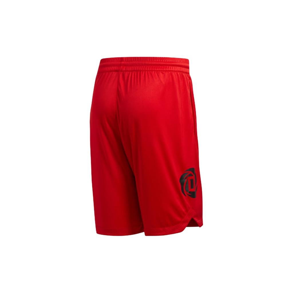 adidas Basketball Shorts Men's Light Scarlet Moderate Straight Fit Pants DZ0847