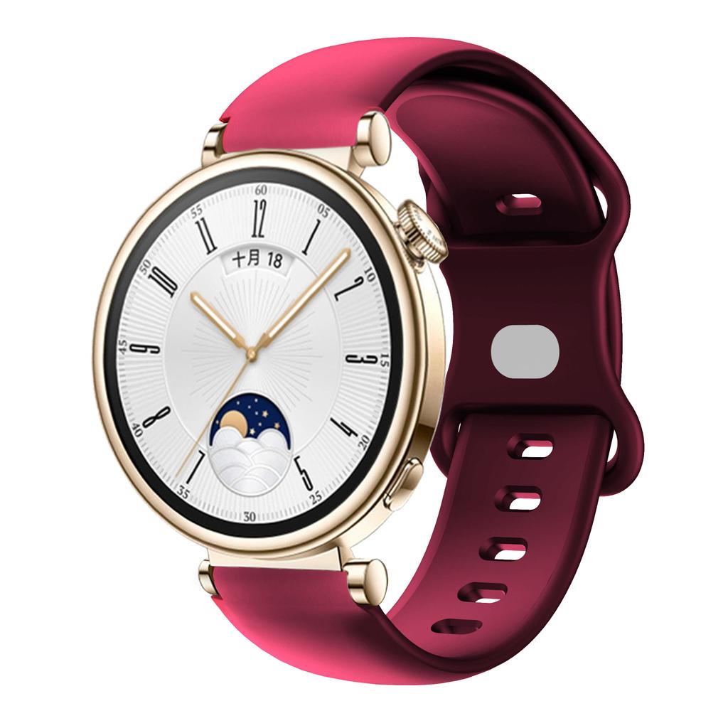 Silikonový řemínek pro Huawei Watch Gt4 41mm, 18mm, univerzální, do posilovny, vícebarevný, pro Huawei Watch Gt4 41mm, 18mm