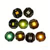 2Pcs Miniature Magnetic Control Led Lamp Model Wireless Light Toys Diy Kits For Robots/Cars W/Battery