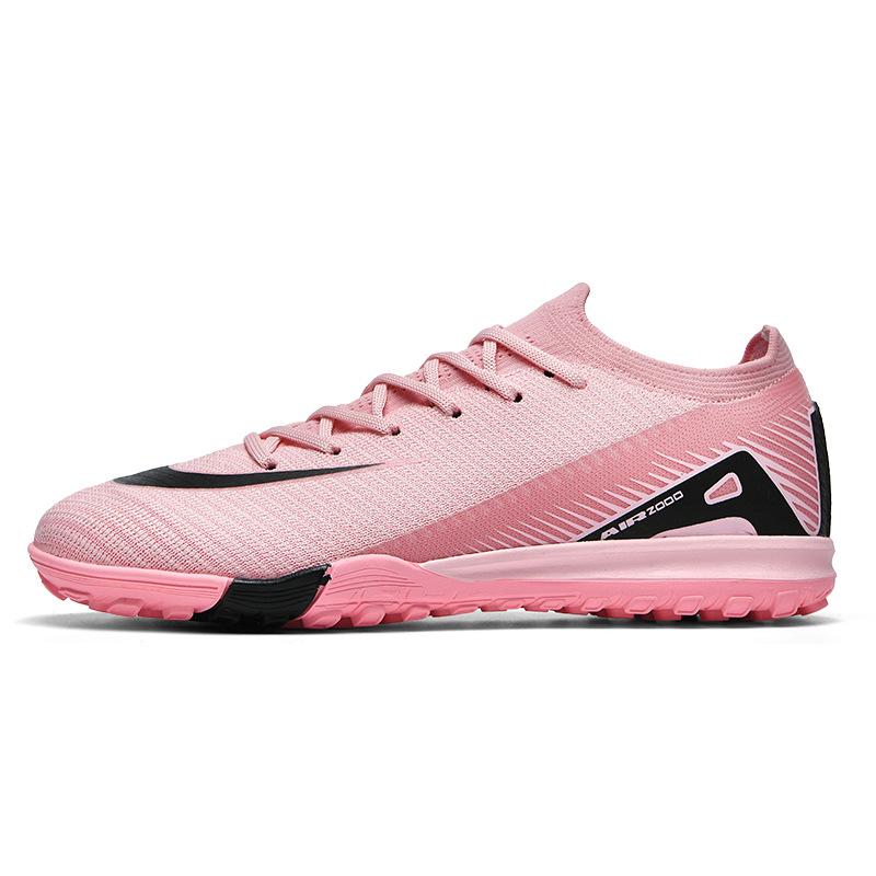 New boys and girls soccer breathable long broken nail soccer shoes indoor grass