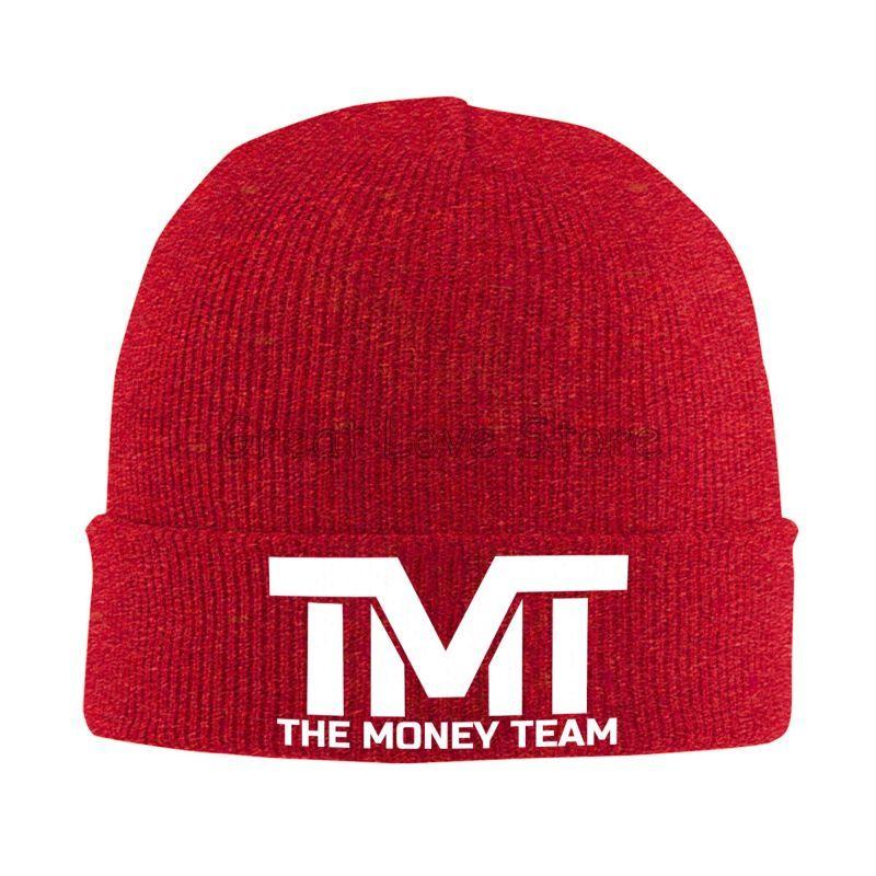 Floyd Mayweather TMT Print Bonnet Hats Street Knit Hat for Men Women Warm Winter Skullies Beanies Cap for Travel Outdoor Camping