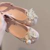Bling Silver Rhinestone Flower Shoe Charms Metal Bead Bow & Heart Clog Charms Luxury Diy Shoe Decoration Punk Y2K Style Clog Pin