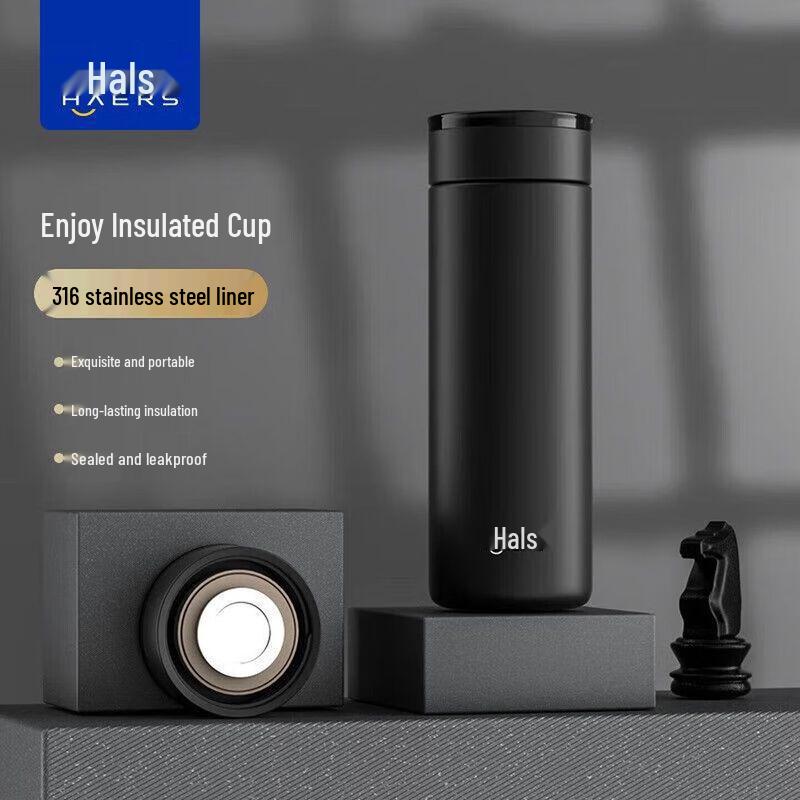 HAERS 316 Stainless Steel Portable Insulated Mug