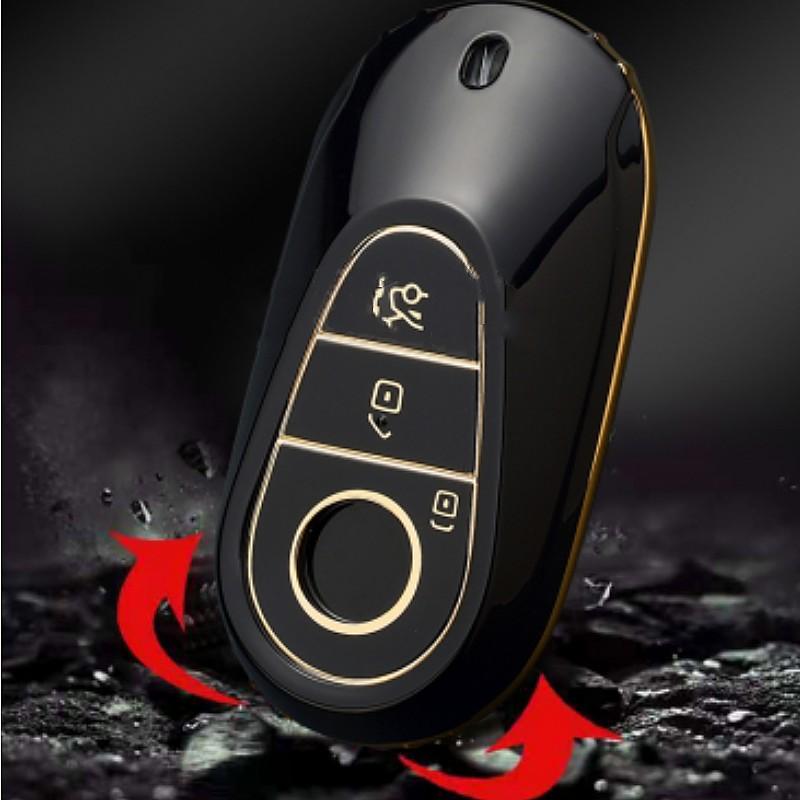 Custodia protettiva per chiave a distanza per auto in silicone per Mercedes Benz Classe SS A W206 W223 S350 C260 C300 S400 S450 S480 S500 Accessori