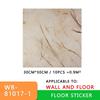10pcs Thick Wall Sticker Self Adhesive Tiles Floor Stickers Marble Bathroom Ground Wallpapers waterproof PVC Bedroom living Room