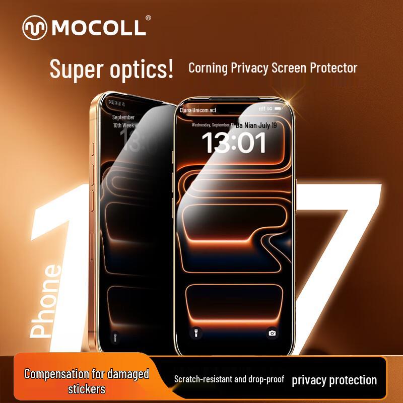 Mocoll iPhone Tempered Glass Screen Protector