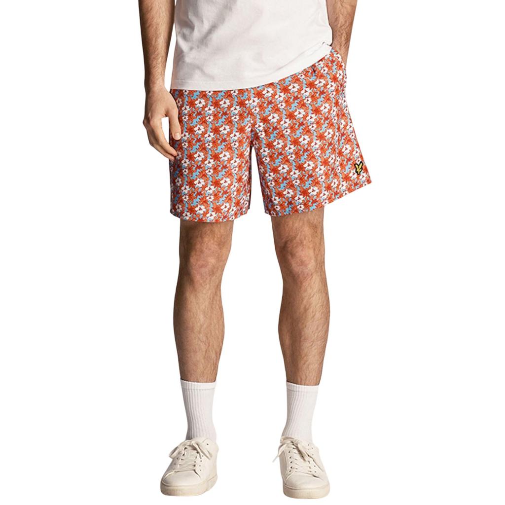 Lyle & Scott Mens Resort Floral Swim Shorts