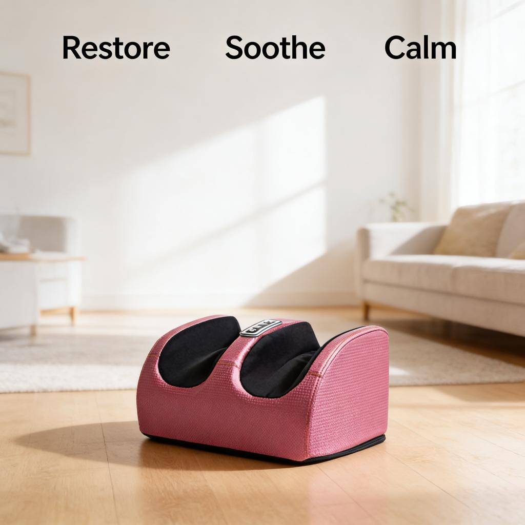 Foot Massager: Relieve Pain, Reduce Fatigue & Improve Sleep - 3 Intensity Levels