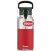 Skater Sports Bottle with Handle, Stainless Steel Water Bottle, Large Capacity, 900ml, Red, SDH9