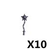 MOC Medieval Soldier Figure Building Block Warhorse Cloak Sword Saddle Helmet Military Accessories Gift Toys Kids Bricks