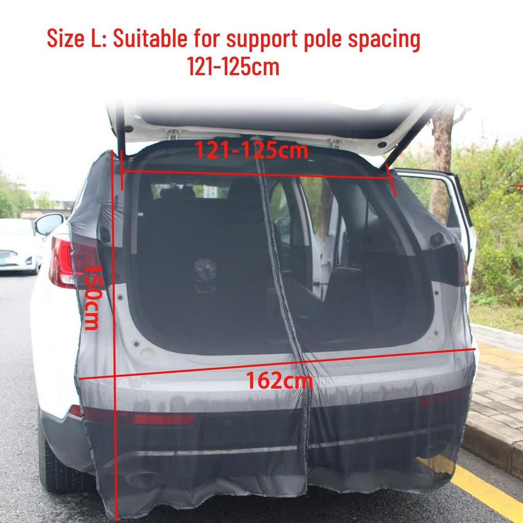 Outdoor Camping RV Anti-Mosquito Mesh Door Curtain with Magnetic Closure