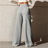 Sports Pants For Women In Autumn New Straight Tube Loose Fitting Sanitary Pants, Wide Leg Pants, Outdoor Dance Casual Pant