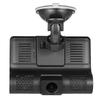 Good Night Vision 3 In 1 Car Dash Cam with Front Rear and Inside Camera DVR