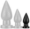 Pinecock S Plug 7 X 3.5cm Black - DarkSil - SILICONE ANAL PLUG