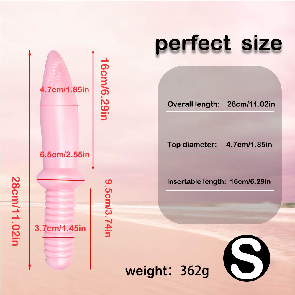 Silicone Extra Long Anal Plug Dildo Fisting Sex Toy Masturbator for Men and Women Strap On Penis Realistic Dick BDSM