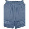 Sommernye kvinners fritidsshorts med blonder