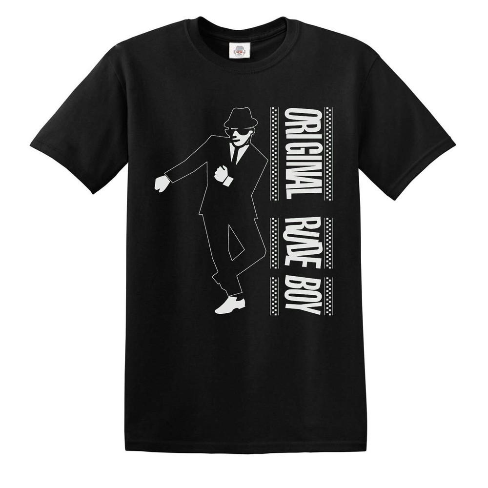 Camiseta original rude boy dos tonos the specials original 2 tone records top tee
