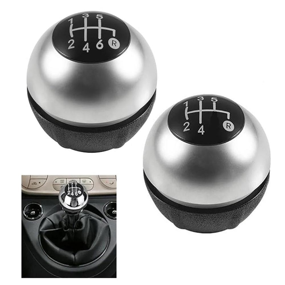 For Fiat 500 500C 2007 2018 Gear Protective Cover 5/6 Speed Shift Knob Grip Replacement for Interior Protection