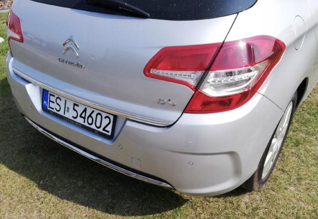Citroen C4 II B7 - CHROME STRIP Chromed Tailgate