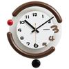 Creative Wall Clock Entrance Hall Wall Watch Living Room Round Silence Swing Clocks Modern Bedroom Decorative Accessories