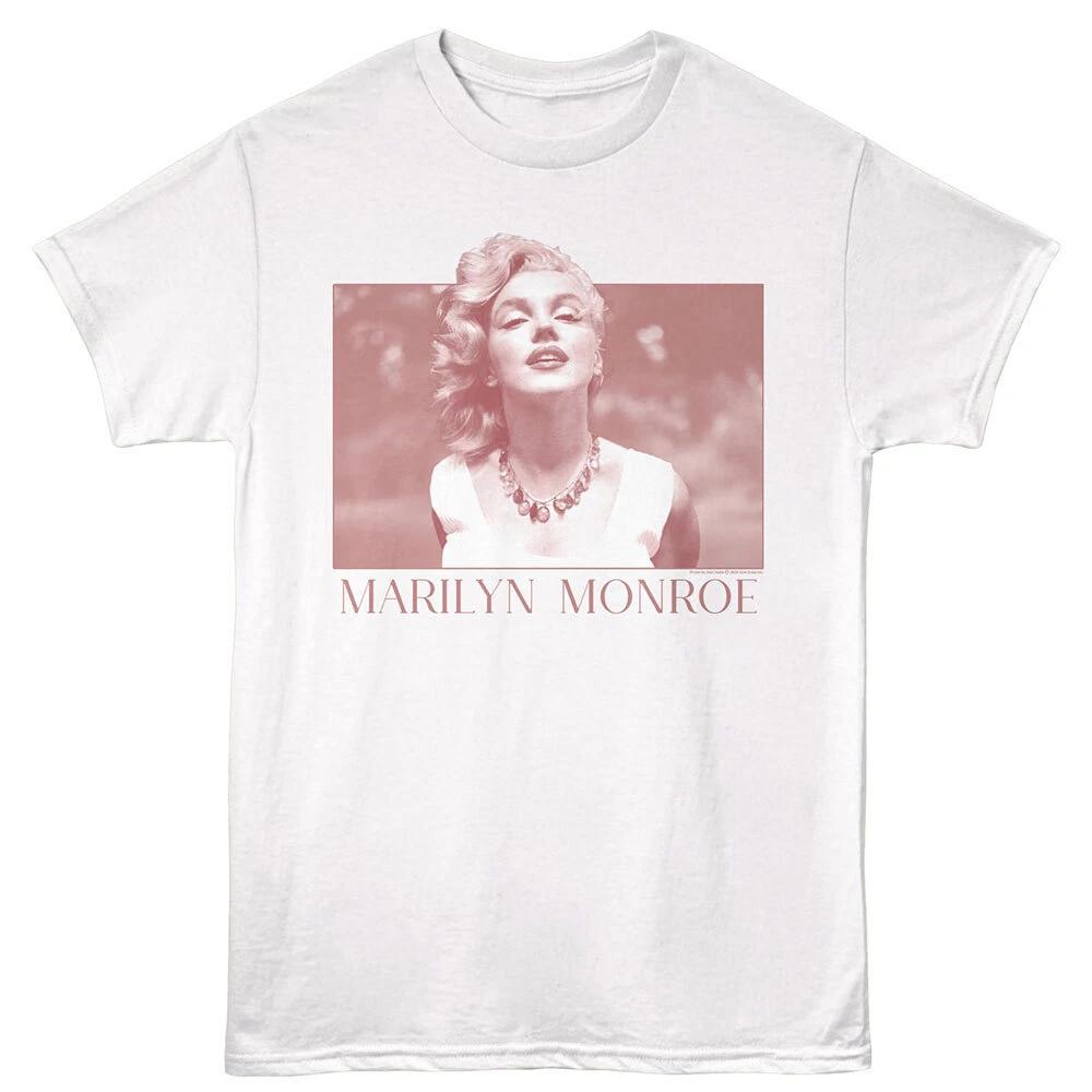 Marilyn Monroe Simple Outdoor Hair Blown Portrait Men s T Shirt S