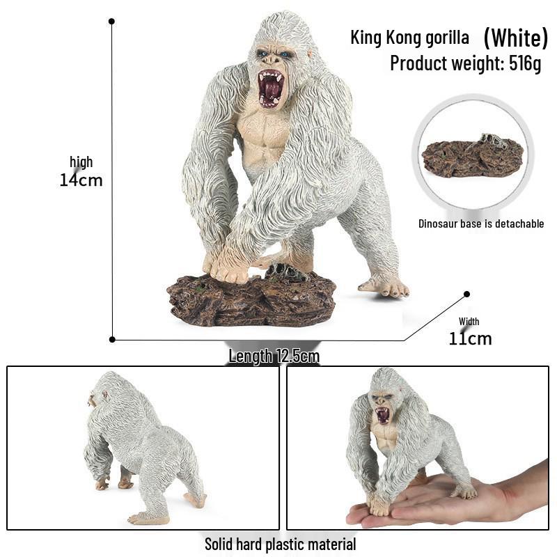 Children's Cognitive Simulation Primate Model: Gorilla & Golden Snub-nosed Monkey Wildlife Toy