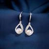 S925 Sterling Silver Pearl Water Drop Earrings for Women - 2026 Fashion, Versatile, Light Luxury.