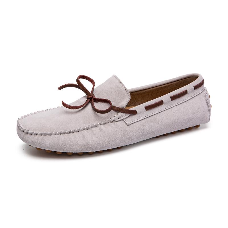 Fashion Brand Mens Casual Shoes Fashion Suede Leather Moccasins For Men Classic Slip On Loafers Men Soft Driving Flats Plus Size 38-47