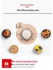 Compact Multifunctional Microwave & Electric Oven for Baking, Steaming, and Breakfast Prep