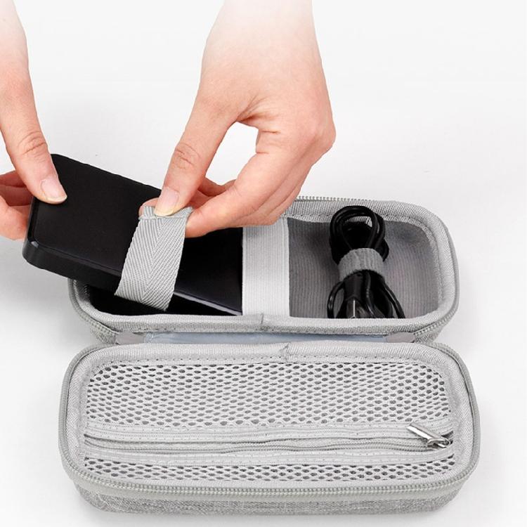Shockproof Carrying Charging Adapter Case Hard Protective Pouch for M.2 Hard Drive Small Electronics Cable Accessories
