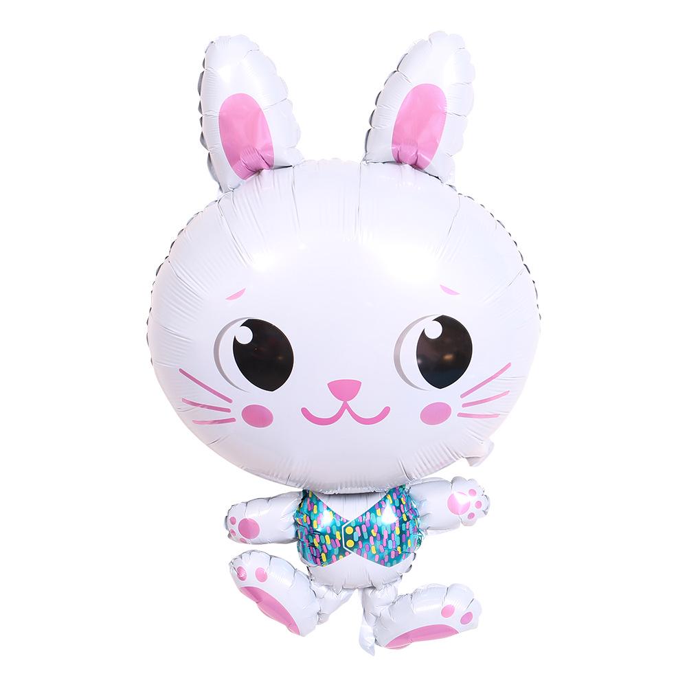 

Мультяшные воздушные шары с лесными животными: Еж, Енот, Белка, Кролик - Фольгированные украшения для вечеринки в джунглях