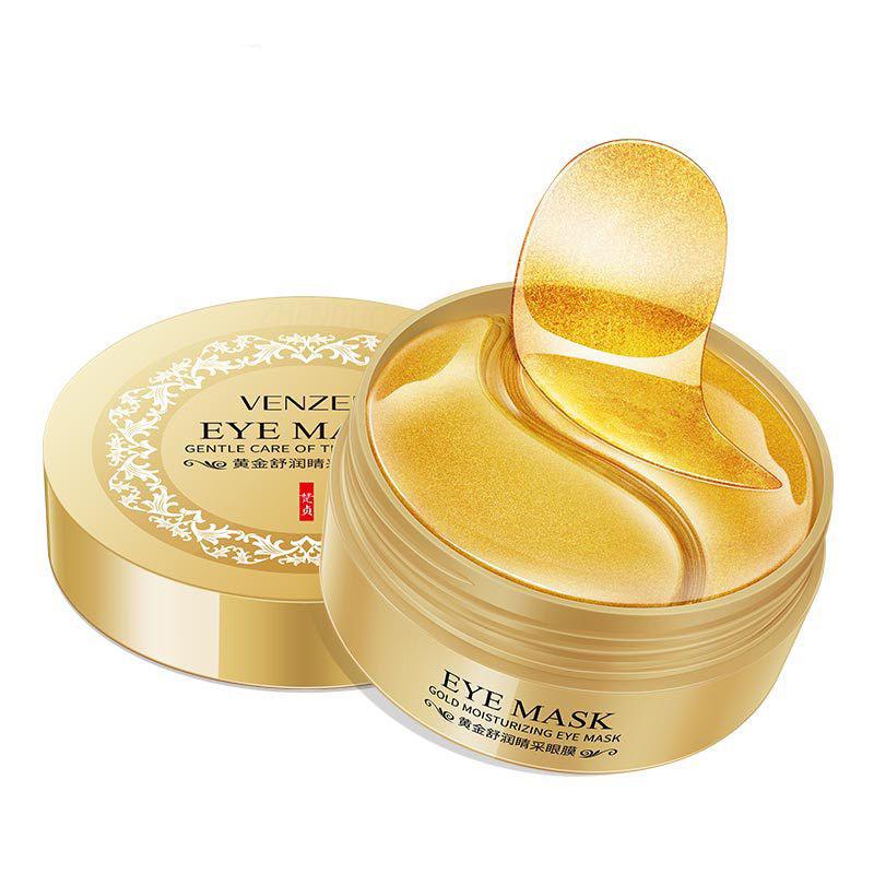 60pcs 24K Gold Seaweed Eye Mask Eye Patches Collagen Essence Skin Care Ageless Eye Patch