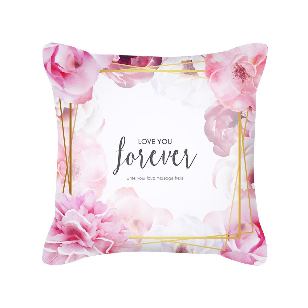 Home Decor Bedroom Pillowcases Valentine's Day Pink Girly Pattern Pillowcases