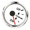 Marine Gauge 316 Stainless Steel High Temperature Trim Tilt Meter Waterproof for Boat Outboard Engine