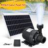 Kit Pannello Solare 50W 12V 800L/H Pompa Acqua Solare Basso Rumore Dispositivo di Pompaggio per Giardino Piscina Fontana Pompa Sommersa