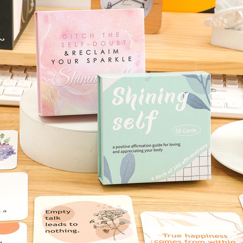 Creative Women's Inspirational Greeting Cards: Daily Motivational and Positive Energy Postcards