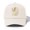 pc Flowers Print  Baseball Cap for Adults  Minimalist Retro Style Casual Soft Adjustable Dad Hat Perfect As Gift