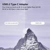 Type C Extension Cable USB3.2 100W 20Gbps 8k 60hz Male To Male Type C Adapter for   Learning