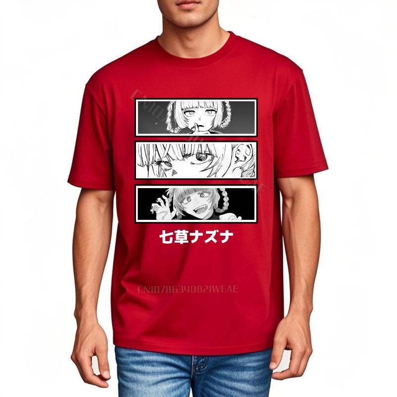 Tshirt Men Black Mens Tshirt Anime Panels With Japanese Text Comfortable Soft Cotton Teeshirt Fashionable Everyday Tees Adul