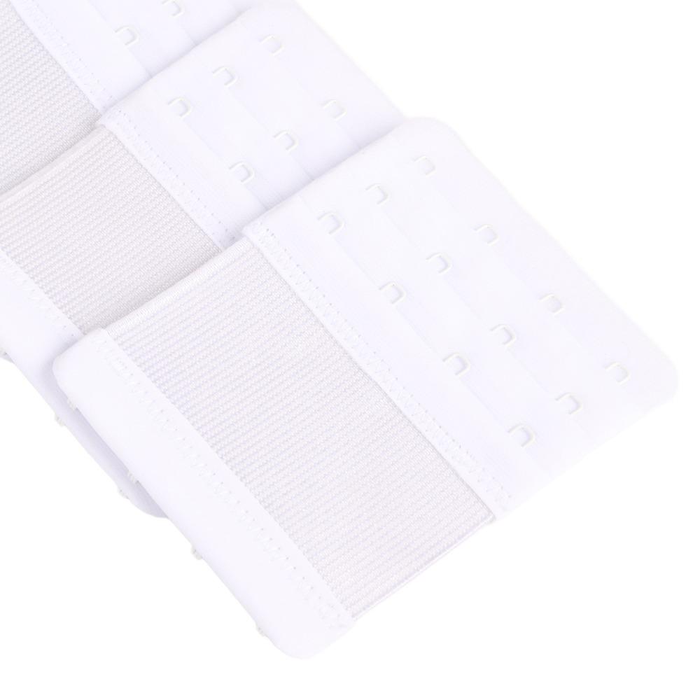 4pcs 4 Hooks Bra Strap Extenders Soft Material Hook Extenders Comfortable Bra Extenders  For Women